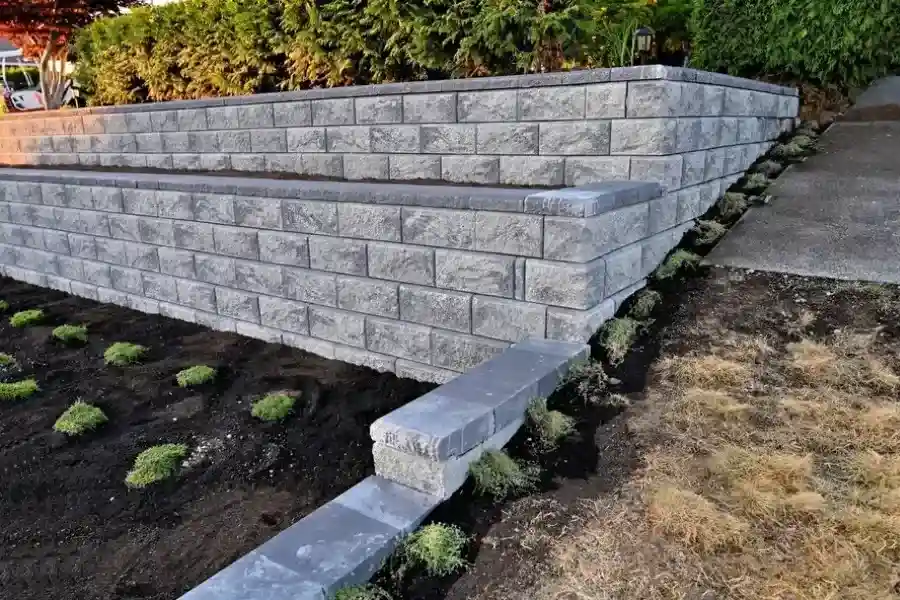 Retaining Wall Installation For Better Drainage Control in Harrison, MI Retaining Wall Installation For Better Drainage Control in Harrison, MI